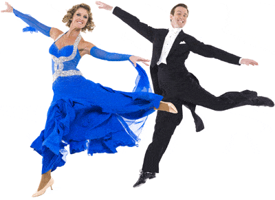 Anton Du Beke and Erin Boag