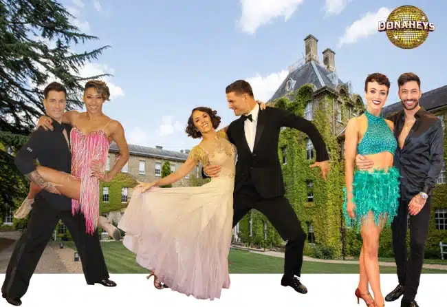 Strictly Come Dancing Stars at Beaumont Estate Hotel