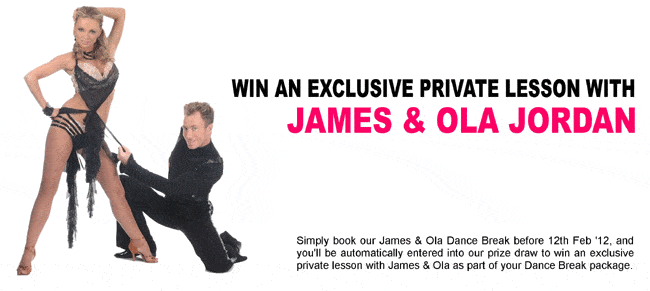 Win a private lesson with James & Ola Jordan