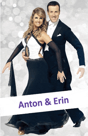 Strictly Dancers Anton & Erin