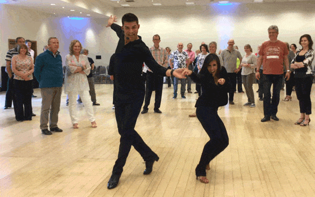 BBC Strictly Come Dancing Janette Manrara Aljaz Skorjanec