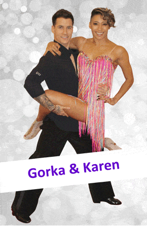 Strictly Come Dancing Stars Gorka Marquez & Karen Clifton Strictly Professionals