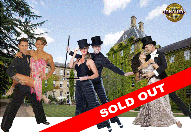 Strictly Come Dancing Professionals at Beaumont Estate Hotel
