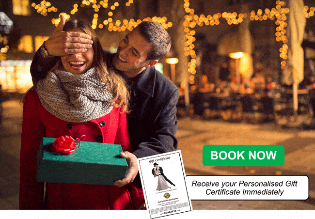 Book Now Christmas Gift Certificate