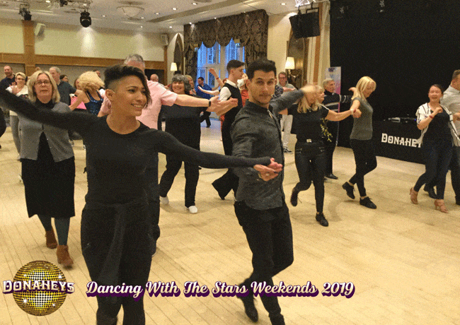 Gorka Marquez & Karen Hauer BBC Strictly Come Dancing Professionals Dancing Cha Cha