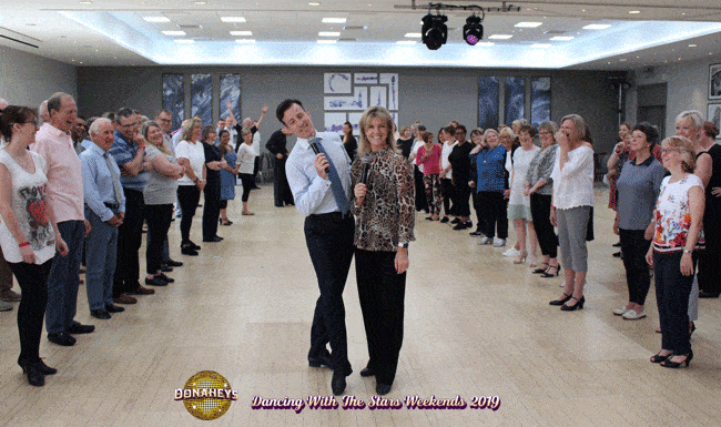 Strictly Come Dancing Professionals Anton Du Beke & Erin Boag Teaching