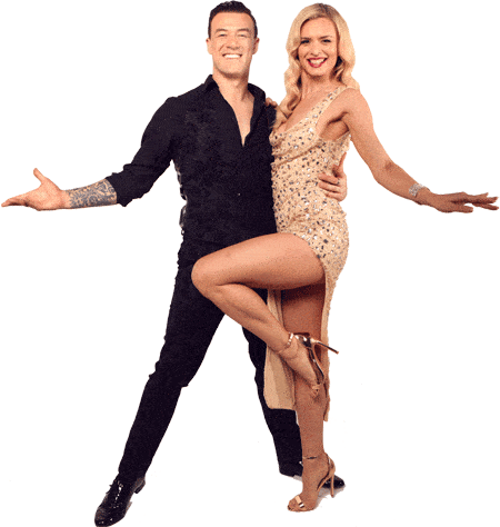 Strictly Professionals Kai Widdrington and Nadiya Bychkova