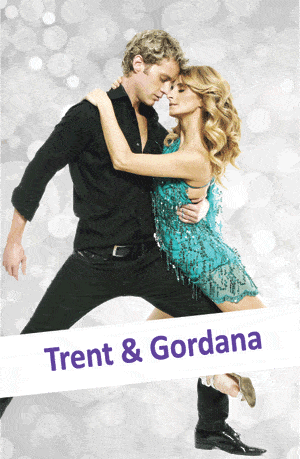 Strictly Come Dancing Stars Trent Whiddon & Gordana Grandosek